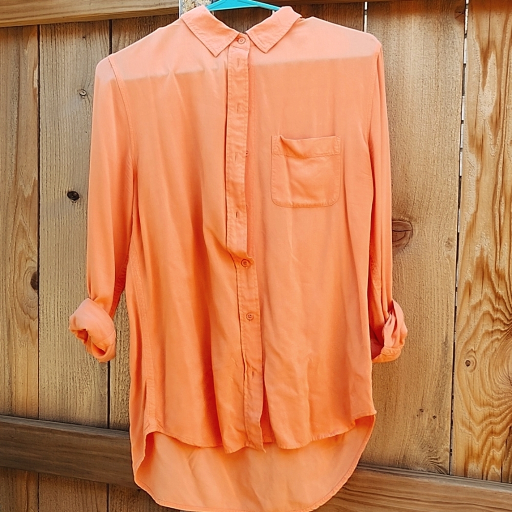 Banana Republic Orange Blouse